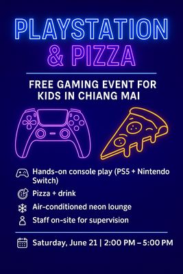 PlayStation &amp; Pizza – Free Gaming Event for Kids