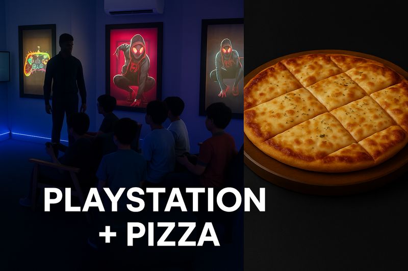 PlayStation + Pizza Night | Kids Gaming in Chiang Mai