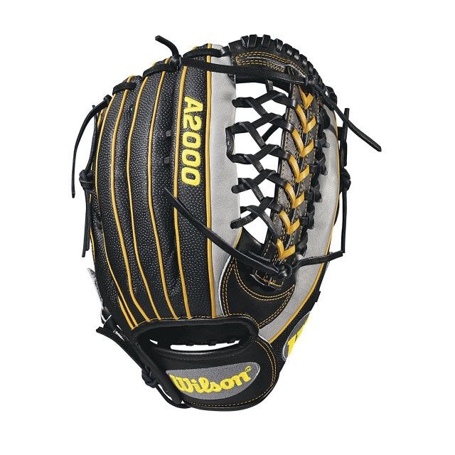 Wilson A2000 Black/Gray/Yellow 12.25&quot; LHT