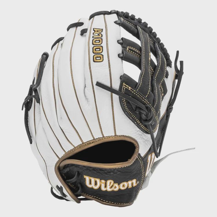 Wilson A1000 FP White/Black/Gold 12&quot; RHT