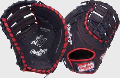 Rawlings NXT Series 1B Mitt Navy/Red 12.25"