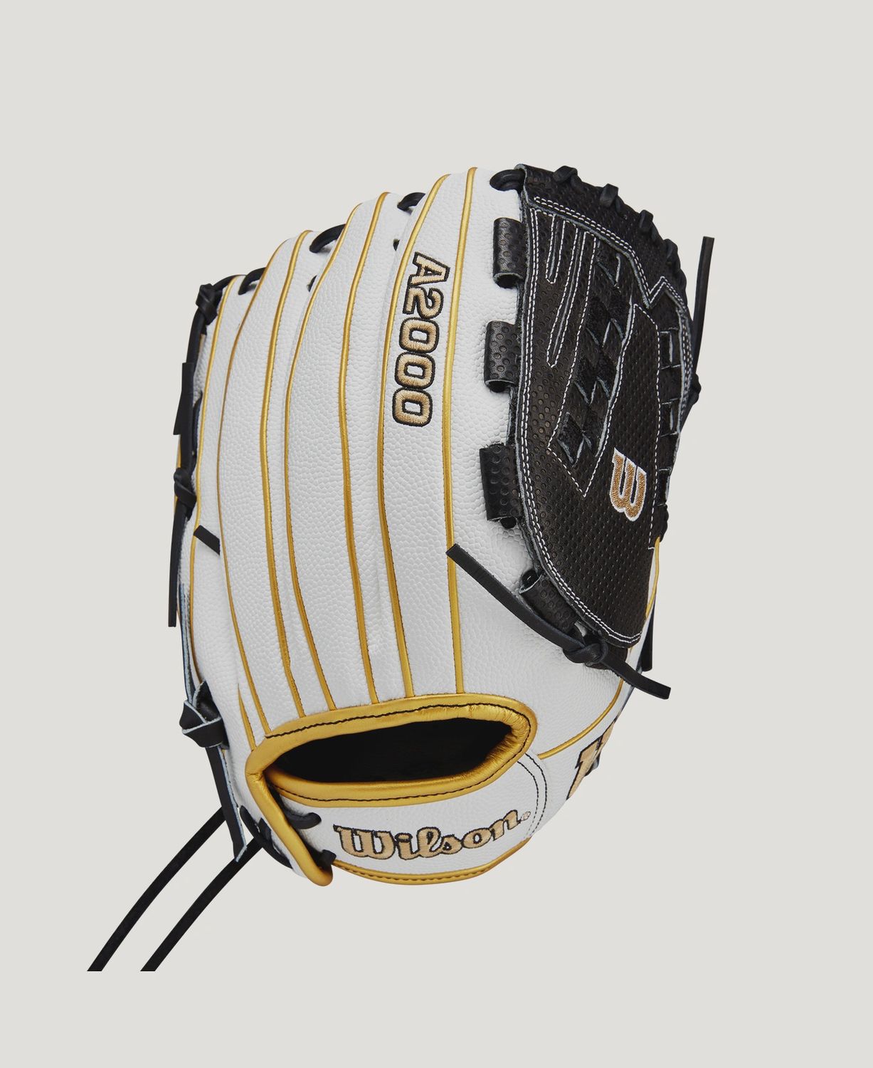 2024 Wilson FP A2000 12.5&quot; White/Black/Gold LHT