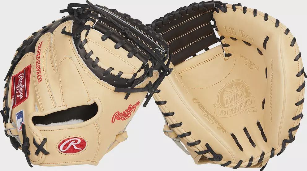 Rawlings Pro Preferred 34&quot; Catchers Mitt BB Black/Tan