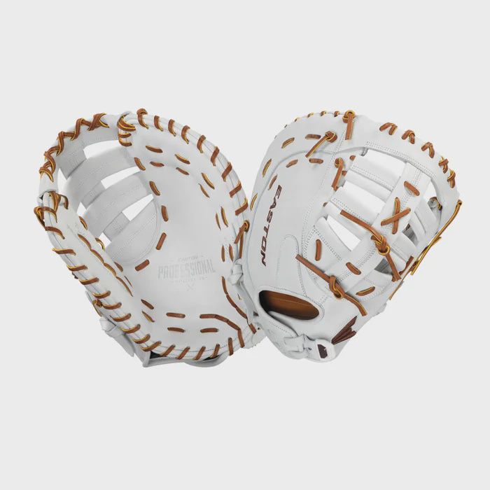 Easton Professional Collection FP 1B Mitt White/Brown 13&quot;