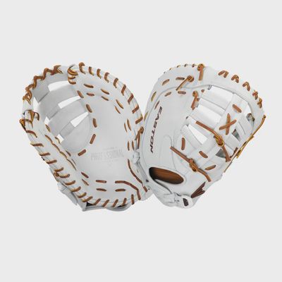 Easton Professional Collection FP 1B Mitt White/Brown 13&quot;