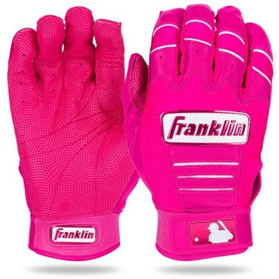 Franklin CFX Pro Hi-Lite Pink Batting Gloves Adult