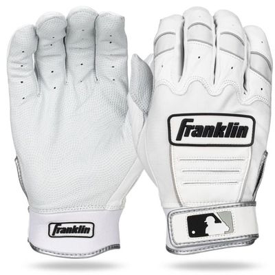 Franklin CFX Pro White Adult Batting Gloves