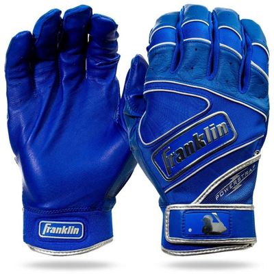 Franklin Powerstrap Royal Blue Batting Gloves Adult
