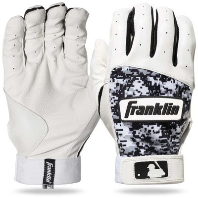 Franklin Digitek White/Black Adult Batting Gloves