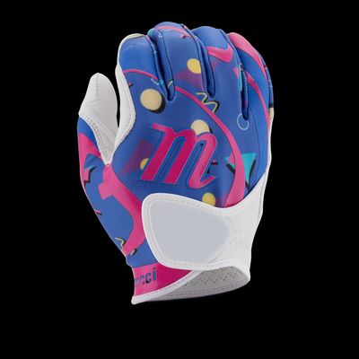 Marucci Verge Blue/Purple Women's Batting Gloves