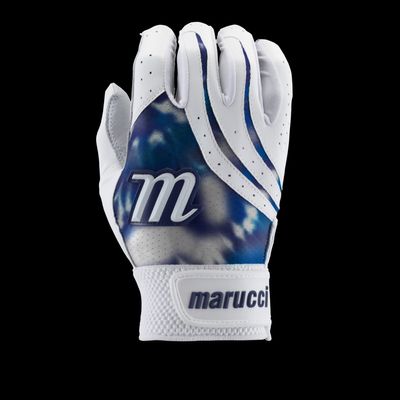 Marucci Iris Blue/White Tie Dyed Women's Batting Gloves