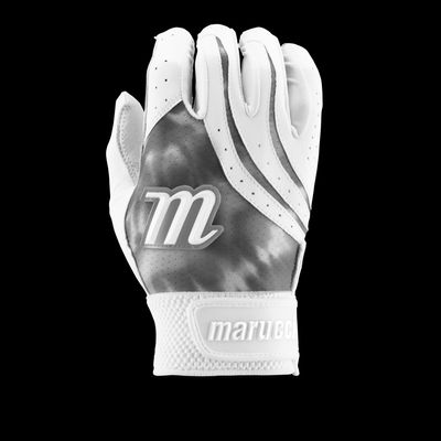 Marucci Iris White/Gray Tie Dyed Women's Batting Gloves