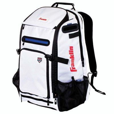 Franklin Softball Bat Bag White USA Softball