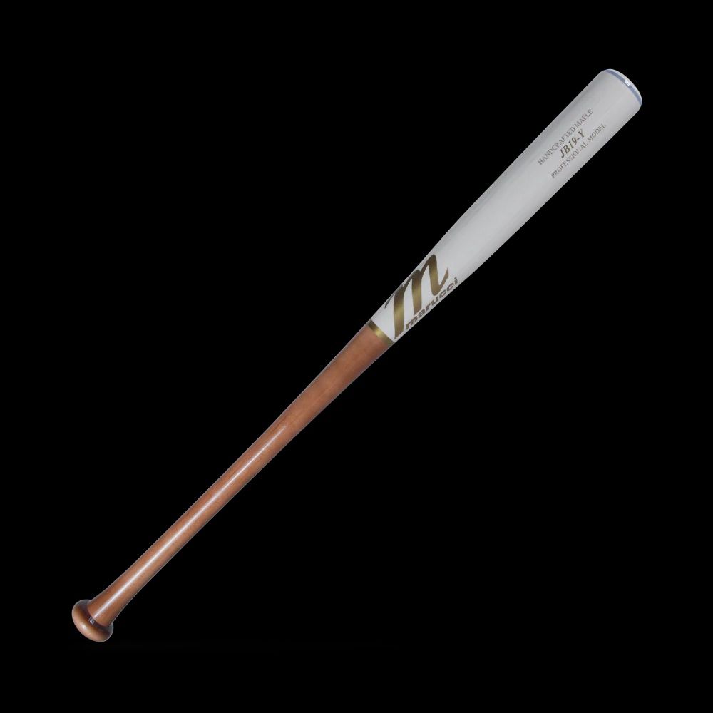 Marucci JB19 Walnut/White Maple Wood Bat, Size: 32"