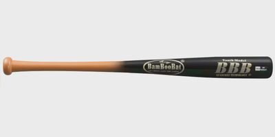 BamBoo Bat Youth Brown Handle/Black Barrel Wood Bat