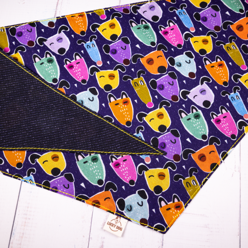 Dog bandana &quot;BOOGIE-WOOGIE BOLD&quot;