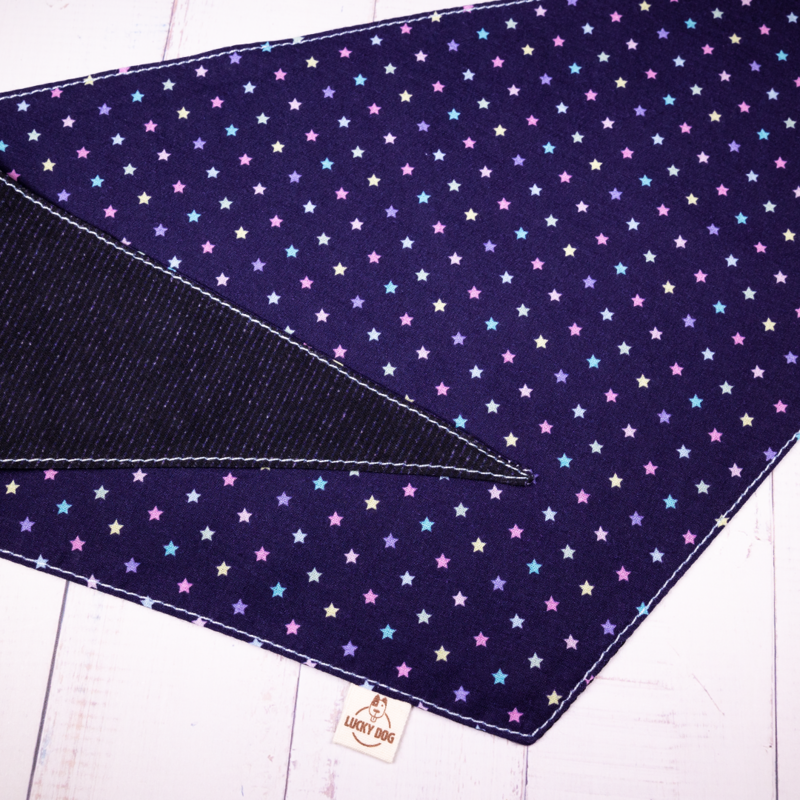 Dog bandana &quot;PRETTY STARLIGHT NIGHT&quot;