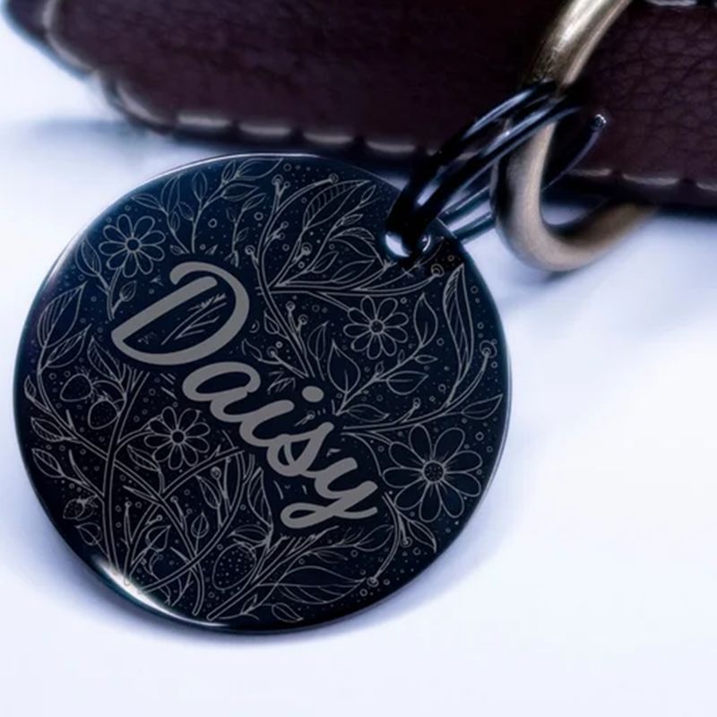 COMING SOON! - DOG TAG, 25mm, laser engraved