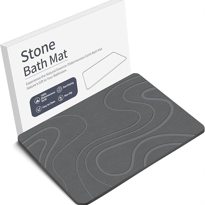 Quick drying shower mat
