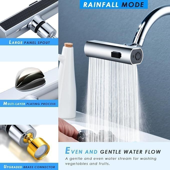 Multi function faucet adapter
