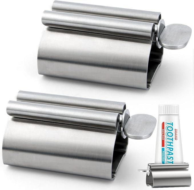 Stainless Steel Toothpaste Roller