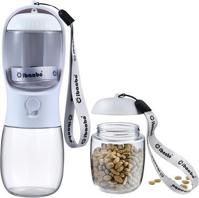 Portable 2 in 1 Dog Bottle