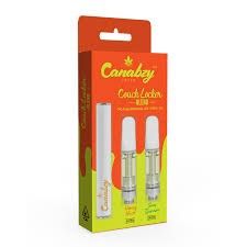 2 gram x 2 Canabzy Couch Locker Blend Cart/Battery Combo