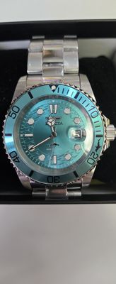 Invicta Pro DIver Watch Teal 42mm (New with Box and Papers)