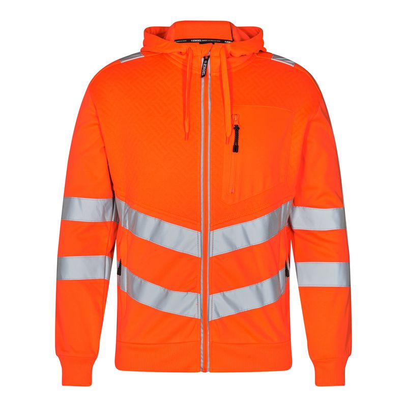 Engel Workwear SAFETY SWEATCARDIGAN Klasse 2 | Herren