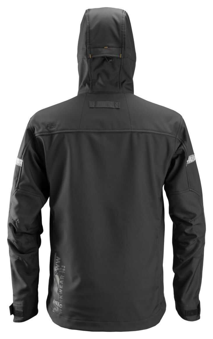 Snickers Workwear |  Softshell-Arbeitsjacke mit Kapuze | Herren