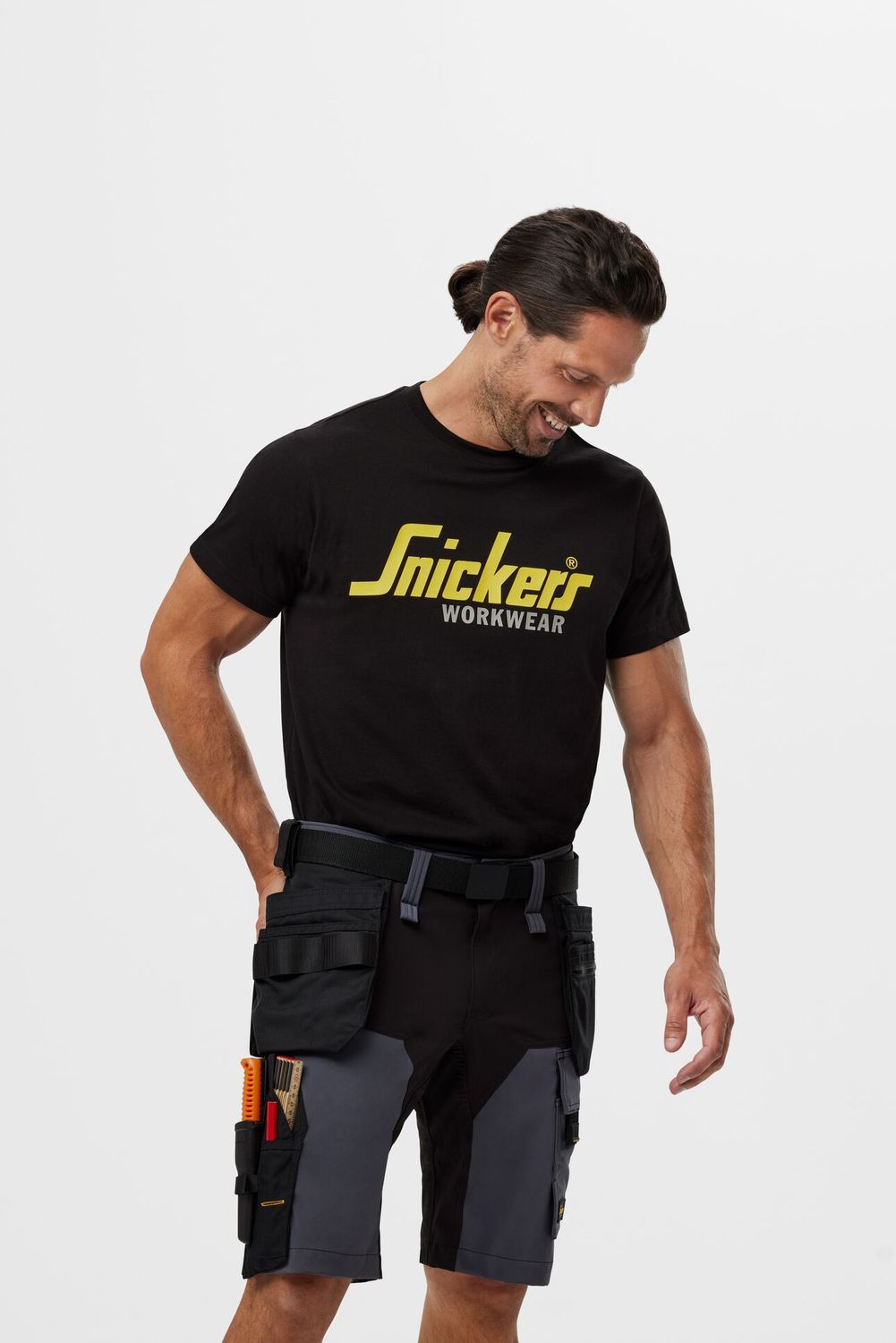 Snickers Workwear | Klassisches Logo-T-Shirt | Herren