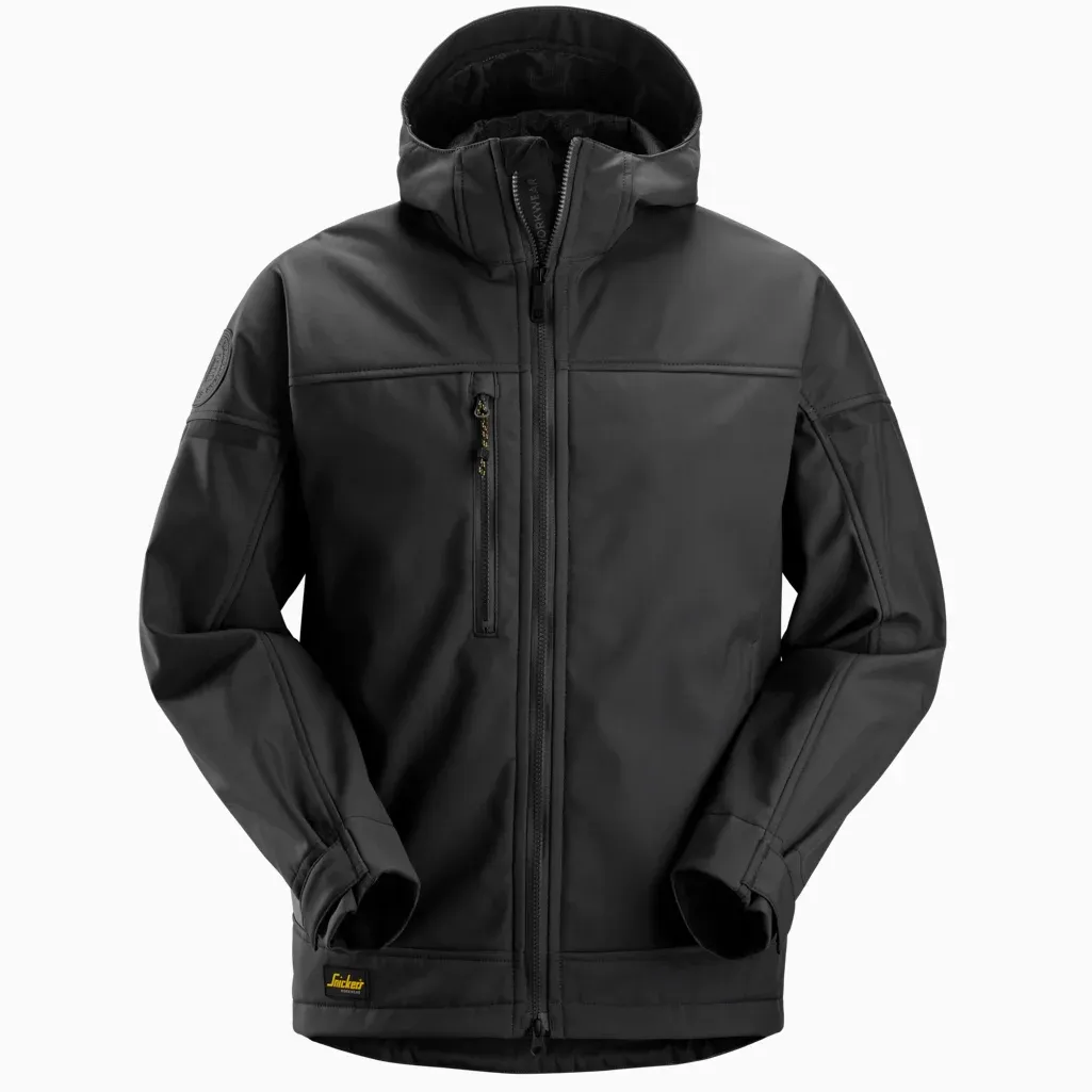 Snickers Workwear |  Softshell-Jacke mit Stretch und Kapuze | Herren