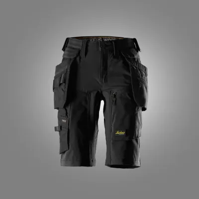 Snickers Workwear |  Stretch-Shorts mit abnehmbaren Holstertaschen | Damen