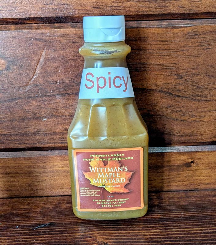 Spicy Maple Mustard