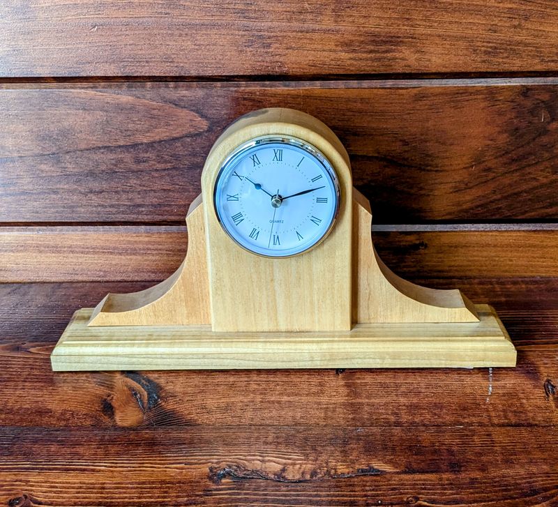 Poplar Tambor Clock