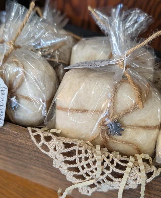 Felted Soap