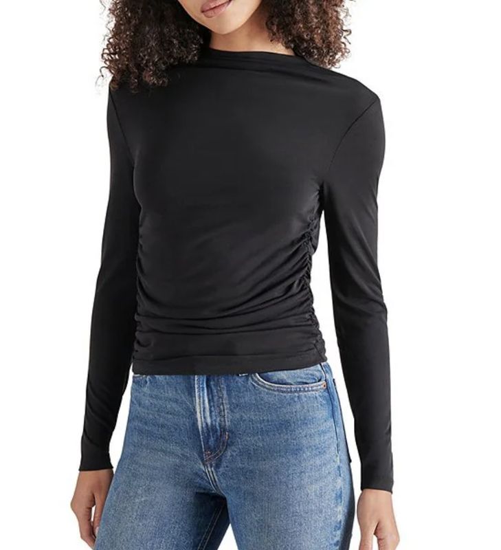 Black Elvira Top