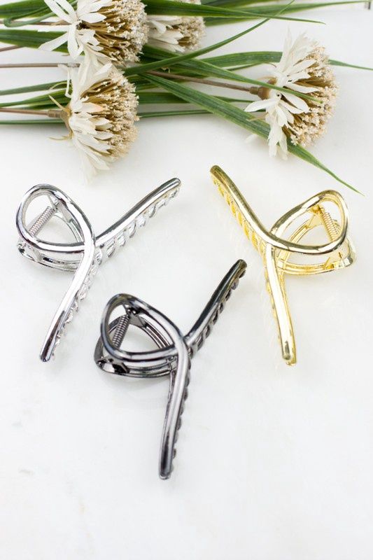 Metallic Claw Clip