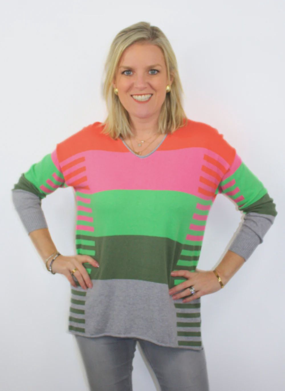 Varied Stripe Sweater