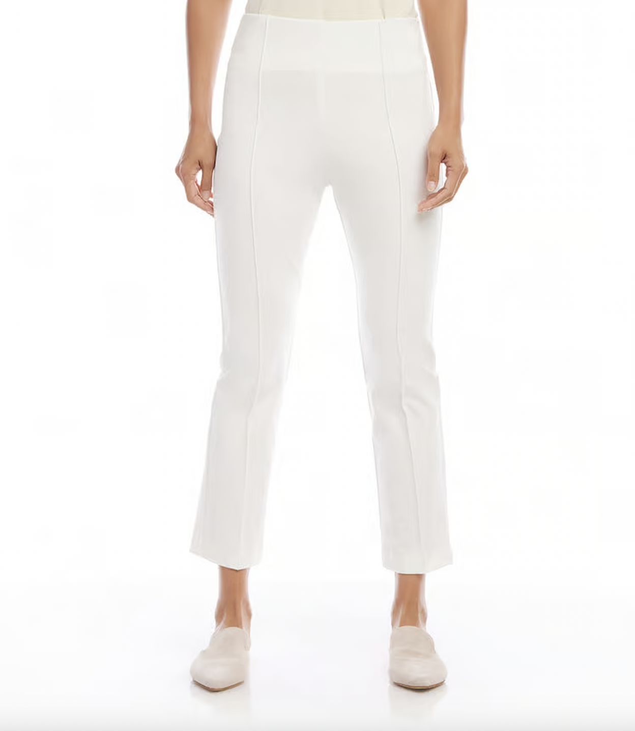 Crop Pintuck Pant