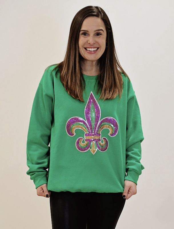 Fleur De Lis Crewneck