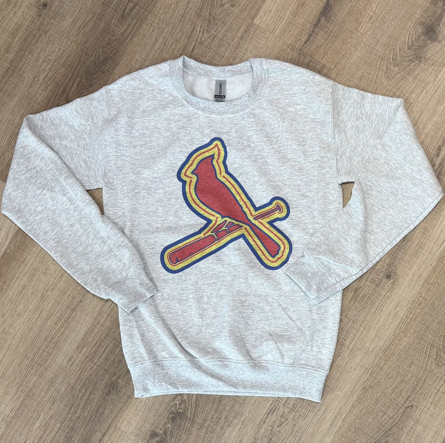 Retro Cardinal Crewneck