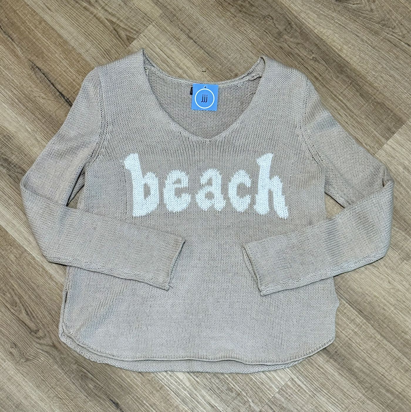 Beach V-Neck Sweater