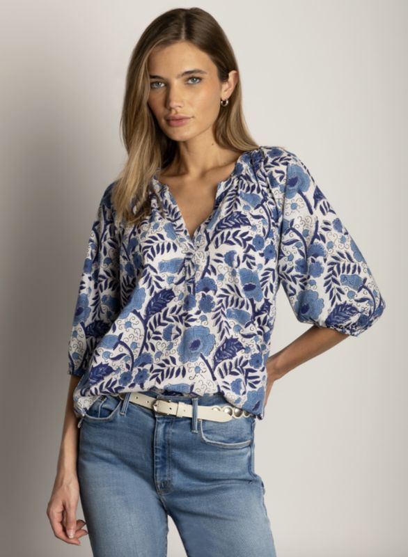 Blue Jolie Top