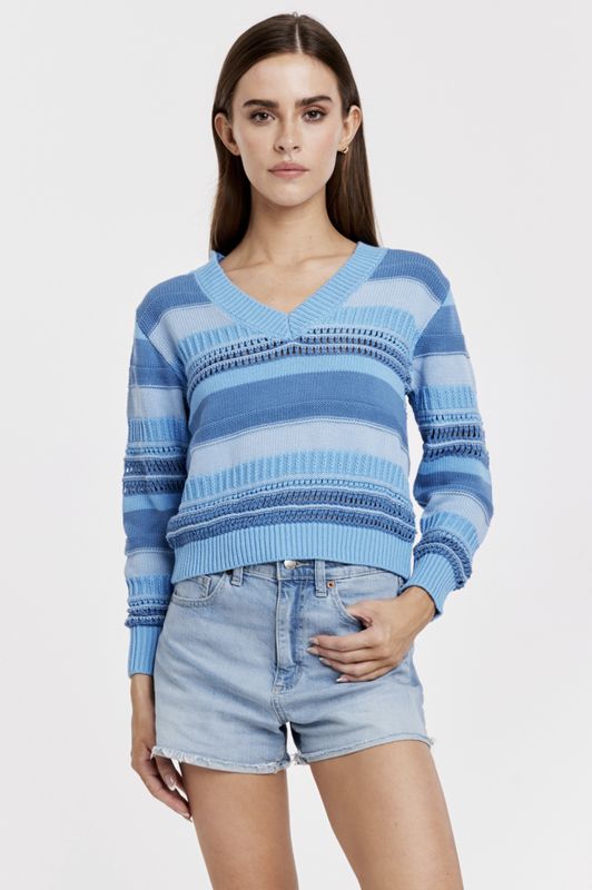 Stormy Blue Jaylene Sweater