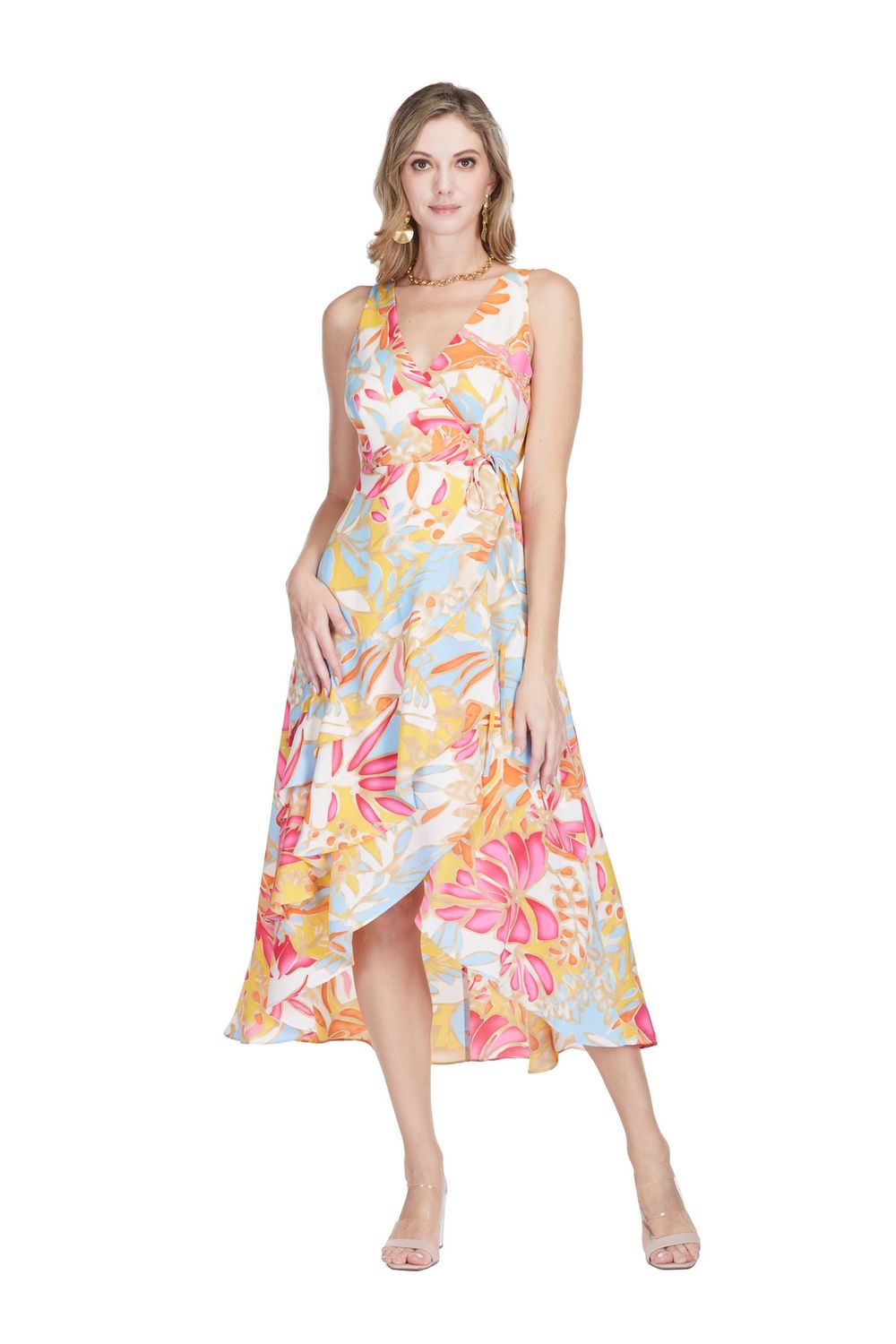 Island Breeze Wrap Dress