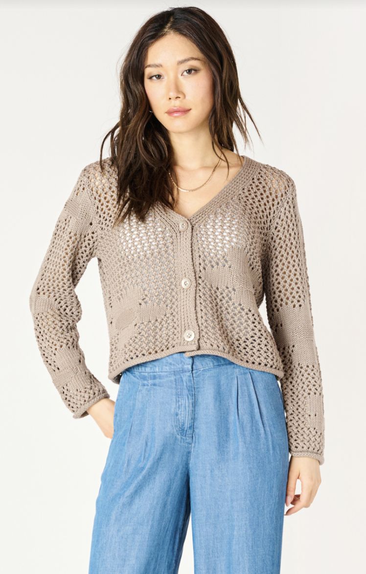 Floral Crochet Cardi