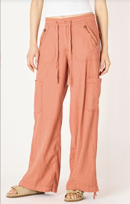 Teracotta Wide-Leg Pants