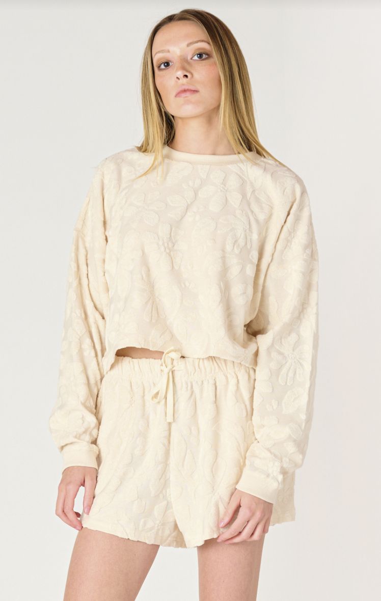 Cream Lounge Top