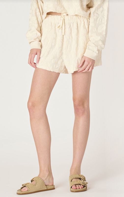 Cream Lounge Shorts